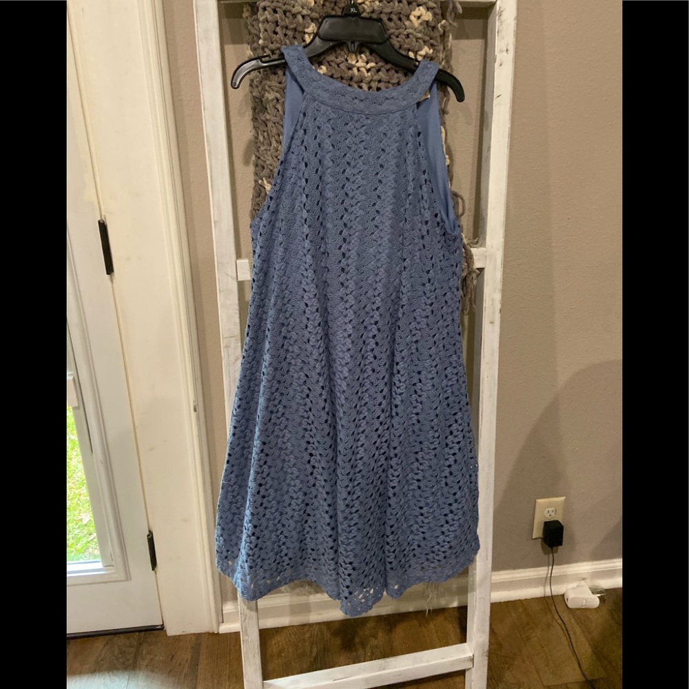 Alter’d State dress a line halter lace dress